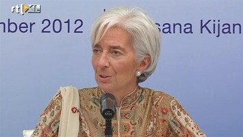 RTL Z Nieuws Lagarde wil echte oplossing voor Griekenland