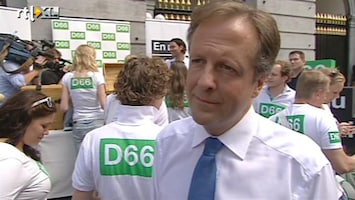 RTL Nieuws Campagne barst los: Pechtold deelt 'gratis geld' uit