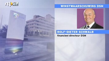RTL Z Nieuws DSM: valuta's en crisistaks beperken winstgroei