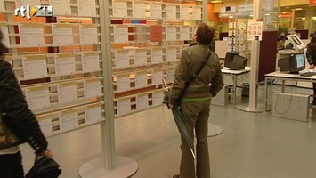 RTL Z Nieuws Werkloosheid loopt op met 20.000 mensen per maand