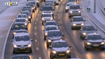 RTL Nieuws Honderden kilometers file door winterweer