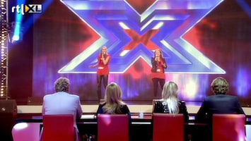X Factor X FACTOR: auditie Pien en Emilie