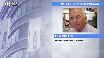 RTL Z Nieuws Tom Muller: er gaan meer koppen rollen bij Imtech