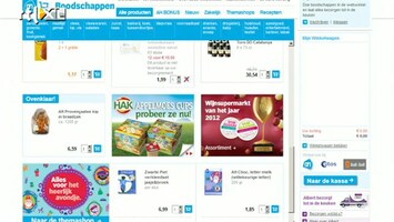 RTL Z Nieuws Ahold wil groeien op het web, maar u moet u boodschappen wel ophalen