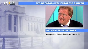 RTL Z Nieuws Sylvester Eijffinger: protectionisme steekt z'n kop op, dat moeten we niet hebben!