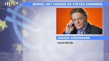 RTL Z Nieuws Merkel in bijzonder moeilijke positie