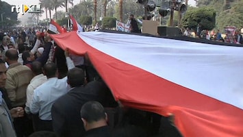 RTL Nieuws Groot protest voor president Egypte