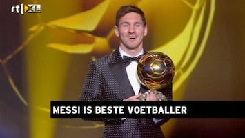RTL Z Nieuws Lionel Messi opnieuw uitgeroepen tot beste voetballer van de wereld