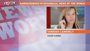 RTL Z Nieuws Schandaal News of the Word: Rebekah Brooks aangehouden