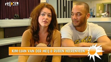 RTL Boulevard Kim-Lian en Ruben buffelen voor Daddy Cool