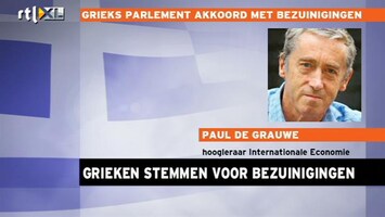 RTL Z Nieuws De Grauwe: we hebben de banken gered, maar die hebben juist gespeculeerd
