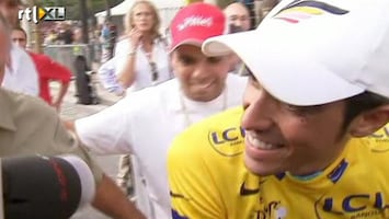 RTL Nieuws Persconferentie Contador over doping