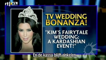 RTL Boulevard Voorbereidingen huwelijk Kim Kardashian