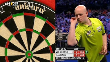 RTL 7 Darts: Premier League Van Gerwen - Hamilton samenvatting