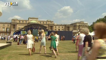 RTL Nieuws Rondsnuffelen in de tuin van Buckingham Palace