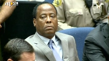 RTL Nieuws Conrad Murray hoort oordeel jury aan