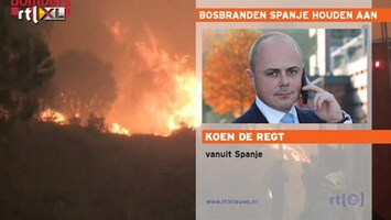RTL Z Nieuws Tientallen Nederlanders gedupeerd bij bosbranden Spanje