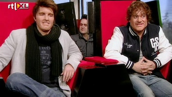 De TV Kantine Met Nick en Simon in de trein