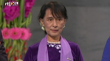 RTL Nieuws Aung San Suu Kyi's Nobelprijsspeech