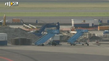 RTL Z Nieuws Schiphol: vertraging vluchten door gevonden bom