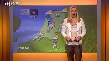 RTL Nieuws 'Het wordt een snikhete dag met onweersbuien'