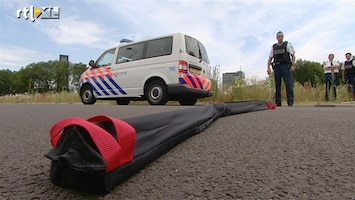 RTL Nieuws Politie gaat door met inzetten spijkermatten