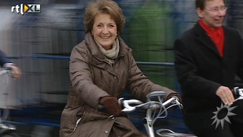 RTL Boulevard Margriet op de fiets