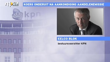 RTL Z Nieuws KPN-topman Blok: claimemissie beste oplossing KPN
