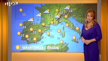 RTL Nieuws Vakantieweer: Tropisch warm in Zuid-Europa