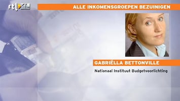 RTL Z Nieuws Nibud: mensen doen nu ook de auto de deur uit