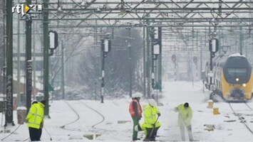 RTL Nieuws Waarom 1 sneeuwbui het spoor ontregelde