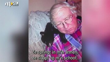 RTL Nieuws Man kapot van verdriet door weghalen 'knuffelbeer'