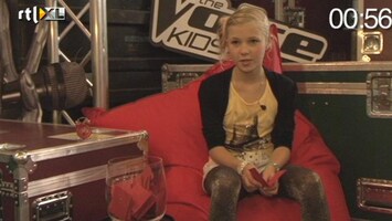 The Voice Kids Grabbelen met Ellie