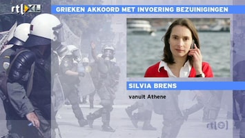 RTL Z Nieuws Grieken alleen voor komende maand uit de zorgen, daarna nog veel meer geld nodig