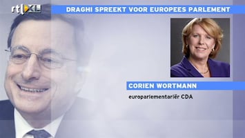 RTL Z Nieuws Draghi negatiever dan Bundesbank over economie