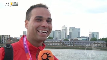 RTL Boulevard Yessin Rahmoudi met koninklijk paard op Spelen