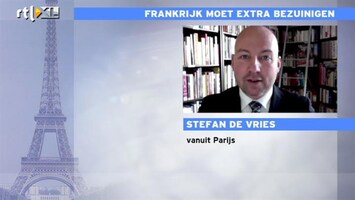 RTL Z Nieuws Frankrijk: 8 miljard tekort in 2012