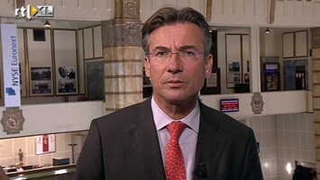 RTL Z Nieuws Verhagen: soberheid antwoord voor bedrijfsleven op crisis