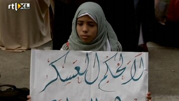RTL Nieuws Egyptenaren weer massaal in protest