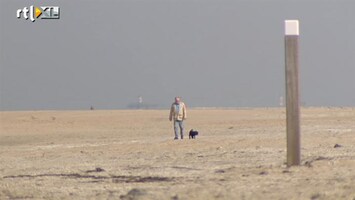 RTL Z Nieuws Zandmotor voor de kust: schiereiland van zand