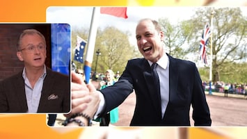 'Sexiest bald man' prins William vaart een verfrissende koers