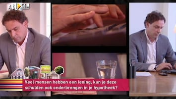 TV Makelaar Kun je schulden ook onderbrengen in je hypotheek?