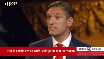 RTL Nieuws 'AOW-leeftijd niet verhogen, is Griekse methode'