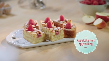 Bakken Doe Je Zo - Appelcake Met Spijsvulling