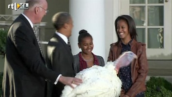 RTL Nieuws Obama geeft kalkoenen gratie voor Thanksgiving