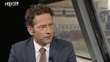 RTL Z Nieuws Dijsselbloem: structurele problemen economie oplossen