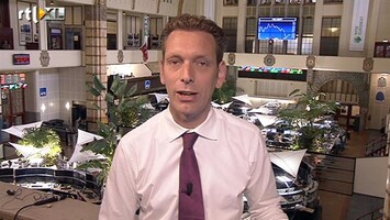RTL Z Nieuws 09:00 Jaarrecord AEX was in zicht, maar raakt nu verder weg