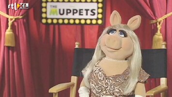 RTL Nieuws Interview met miss Piggy en Kermit