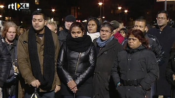 RTL Nieuws Teleurstellende opkomst bij manifestatie Rishi