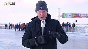RTL Z Nieuws Niet veel schaatstoppers op het Schildmeer